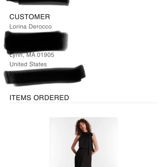 Bcbgmaxazria Gown(Black Size XL) - Picture 6 of 6